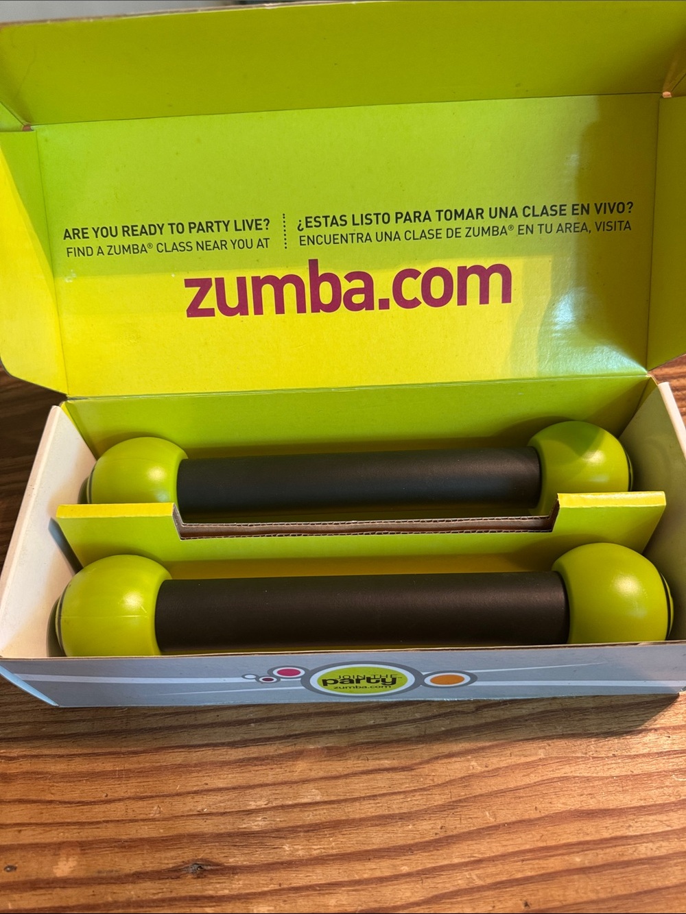 Zumba Fitness Join the Party Dance Weights